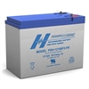 POWERSONIC PSH-12100F2-FR 12V 10.5AH HIGH RATE DISCHARGE    SLA BATTERY, UPS APPLICATIONS