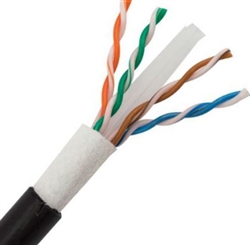 PSI DATA PSI-6EODB CAT6E OUTDOOR WATERBLOCK UNSHIELDED      TWISTED PAIR CABLE 4PR/23AWG (SOLD BY 305 MTR BOX)