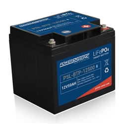 POWERSONIC PSL-BTP-12500 M8 128V 50AH SMART LIFEPO4         BATTERY, LITHIUM BLUETOOTH SERIES *SPECIAL ORDER*