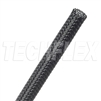 TECHFLEX PTN0.44BK BLACK 7/16" GENERAL PURPOSE EXPANDABLE   BRAIDED SLEEVING, FLEXO PET, 152 METER ROLL *SPECIAL ORDER*