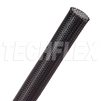 TECHFLEX PTN0.63BK BLACK 5/8" GENERAL PURPOSE EXPANDABLE    BRAIDED SLEEVING, FLEXO PET, 152 METER ROLL *SPECIAL ORDER*