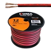 CIRCUIT TEST PW12-100 12AWG TWO CONDUCTOR BONDED PARALLEL   WIRE, LOW VOLTAGE DC POWER CABLE, 100FT ROLL