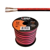 CIRCUIT TEST PW12-25 12AWG TWO CONDUCTOR BONDED PARALLEL    WIRE, LOW VOLTAGE DC POWER CABLE, 25FT ROLL