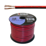 CIRCUIT TEST PW18-100 18AWG TWO CONDUCTOR BONDED PARALLEL   WIRE, LOW VOLTAGE DC POWER CABLE, 100FT ROLL
