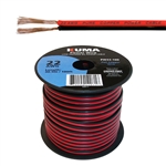 CIRCUIT TEST PW22-100 22AWG TWO CONDUCTOR BONDED PARALLEL   WIRE, LOW VOLTAGE DC POWER CABLE, 100FT ROLL