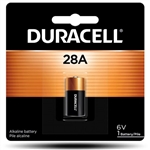 DURACELL PX28A 6V ALKALINE BATTERY (4LR44, A544 EQUIVALENT)