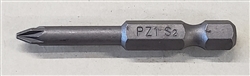 PROSKIT PZ1X1-15/16 #1 POZIDRIVE BIT 1/4" HEX DRIVE,        FOR ASSEMBLY OF NEUTRIK SPEAKON / POWERCON CONNECTORS