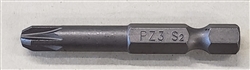 PROSKIT PZ3X1-15/16 #3 POZIDRIVE BIT 1/4" HEX DRIVE