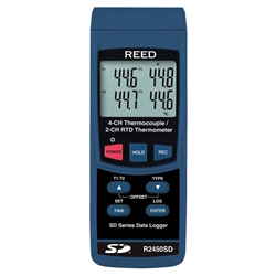 REED R2450SD DATA LOGGING THERMOMETER