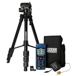 REED R2450SD-KIT2 DATA LOGGING THERMOMETER WITH TRIPOD, SD  CARD AND POWER ADAPTER