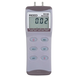 REED R3100 DIGITAL DIFFERENTIAL PRESSURE MANOMETER (100PSI)