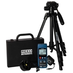 REED R4000SD-KIT2 DATA LOGGING VANE THERMO-ANEMOMETER WITH  TRIPOD, SD CARD AND POWER ADAPTER