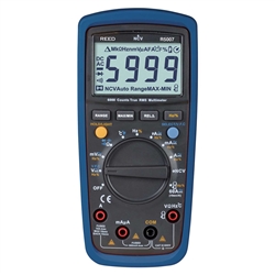 REED R5007 TRUE RMS DIGITAL MULTIMETER WITH NCV