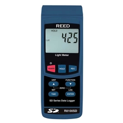 REED R8100SD DATA LOGGING LIGHT METER