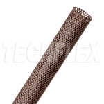 TECHFLEX RRN0.63DB FLEXO 5/8" RODENT RESISTANT EXPANDABLE   BRAIDED SLEEVING, DARK BROWN, 100 FOOT ROLL *SPECIAL ORDER*