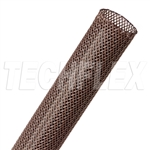 TECHFLEX RRN1.00DB FLEXO 1" RODENT RESISTANT EXPANDABLE     BRAIDED SLEEVING, DARK BROWN, 65 FOOT ROLL *SPECIAL ORDER*