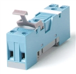 RELECO S10 RELAY BASE / SOCKET SPDT 5 PIN, DIN RAIL OR      PANEL MOUNT, 10A@250V