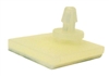 BPS BUSBOARD SA180 ADHESIVE STANDOFFS, OFFSET 0.6" X 0.6"   SQUARE BASE, .180" HEIGHT, FITS 0.125" PCB HOLE, 8/PACK