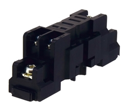 IDEC SH1B-05 RELAY BASE / SOCKET FOR RH1B SERIES 5 PIN      RELAYS, SPDT 10A@300V, DIN RAIL OR PANEL MOUNT