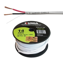 CIRCUIT TEST SPW14-2-100 HIGH PERFORMANCE IN-WALL SPEAKER   WIRE 14AWG 2 CONDUCTOR 100 FEET