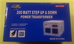 PHILMORE ST200 STEP UP/STEP DOWN TRANSFORMER 110V/220V 200W FUSE: GMA2 *DO NOT USE IN WET AREAS, BARE EARTH OR CONCRETE*