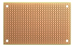 BPS BUSBOARD ST1 STRIPBOARD SIZE 1, SINGLE-SIDED, UNCUT     STRIPS, MOUNTING HOLES, 50MM X 80MM (1.97" X 3.15")