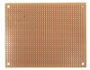 BPS BUSBOARD ST2 STRIPBOARD SIZE 2, SINGLE-SIDED, UNCUT     STRIPS, MOUNTING HOLES, 100MM X 80MM (3.94" X 3.15")