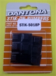 DANTONA .23"H .50"W RUBBER BUMPER ADHESIVE BACKED STIK5018  (12/PKG)