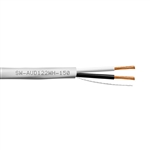 SYNCABLE SW-AUD122WH SPEAKER WIRE 12AWG 2 CONDUCTOR STRANDED OXYGEN FREE BC, WHITE PVC, C(UL) CMG FT4 (150 = FULL BOX)