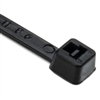 HELLERMANN TYTON T18R0C2 STANDARD CABLE TIE 4" LENGTH       18LB TENSILE STRENGTH, BLACK 100/PACK