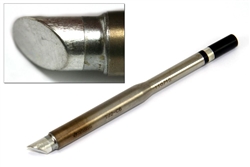 HAKKO T22-C6 BEVEL TIP, 6MM/45 DEGREE X 10MM, FOR THE FM-2030 AND FM-2031 SOLDERING IRON HANDPIECE *SPECIAL ORDER*