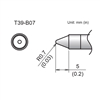 HAKKO T39-B07 CONICAL TIP R0.7 X 5MM FOR THE FX-971         SOLDERING STATION *SPECIAL ORDER*