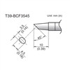 HAKKO T39-BCF3545 BEVEL TIP 3.5MM/45 DEGREES X 10MM, TINNED FACE ONLY, FOR THE FX-971 SOLDERING STATION *SPECIAL ORDER*