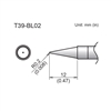 HAKKO T39-BL02 CONICAL TIP R0.2 X 12MM FOR THE FX-971       SOLDERING STATION