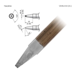 HAKKO T39-DR16 CHISEL V-GROOVE TIP 1.6 X 10MM, FOR THE      FX-971 SOLDERING STATION *SPECIAL ORDER*