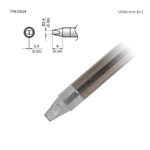 HAKKO T39-DS24 CHISEL TIP 2.4 X 6MM, FOR THE FX-971         SOLDERING STATION