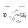 HAKKO T39-JS02 BENT TIP R0.2MM/30 DEGREES X 1.6 X 8MM,      FOR THE FX-971 SOLDERING STATION *SPECIAL ORDER*