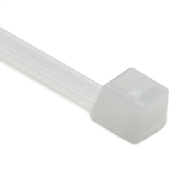 HELLERMANN TYTON T40R9C2 STANDARD CABLE TIE 8" LENGTH 40LB  TENSILE STRENGTH, NATURAL 100/PACK