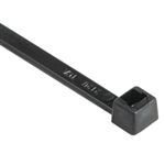 HELLERMANN TYTON T50I0C2 STANDARD CABLE TIE 12" LENGTH 50LB TENSILE STRENGTH, BLACK 100/PACK