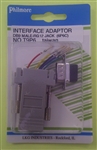 PHILMORE T9P6 INTERFACE ADAPTER RJ12 6 CONDUCTOR TO 9 PIN   MALE D-SUB