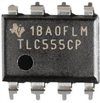 T/I TLC555CP SEMI 555 PRECISION TIMER 8PDIP CMOS LOW POWER  OUTPUT FULLY COMPATIBLE WITH CMOS,TTL AND MOS VDD:2VDC-15VDC