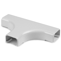 HELLERMANN TYTON TSR1W-21-1 TEE COVER 3/4" WITH 1" BEND     RADIUS, WHITE