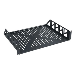 MID ATLANTIC 2-SP (2U) VENTED UTILITY SHELF U2V