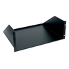 MIDDLE ATLANTIC U4 FOUR UNIT (4U) 19" RACK SHELF DEPTH:     15.5" 85 LB WEIGHT CAPACITY