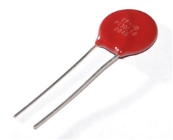 LITTELFUSE V33ZA5P RADIAL-LEAD DISC METAL-OXIDE VARISTOR    (MOV) 14MM 20VAC / 26VDC