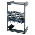 MID ATLANTIC WALL MOUNT RACK 8 SPACE WM-8-18                18"D X 17 3/4"H *SPECIAL ORDER*