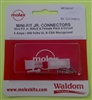 MOLEX WMF-3901PRT MINI-FIT JR. 2 POLE/CIRCUIT LOCKING       CONNECTOR KIT, PINS 18-24AWG