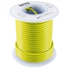 NTE 20AWG YELLOW TEFLON HOOKUP WIRE (25 FEET) WT20-04-25    200C/600V SILVER PLATED COPPER/SPC