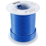 NTE 22AWG BLUE TEFLON HOOKUP WIRE (25 FEET) WT22-06-25      200C/600V SILVER PLATED COPPER/SPC