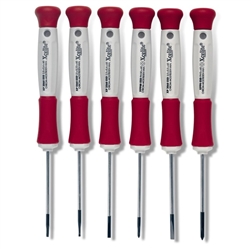 XCELITE XP600 6-PIECE PRECISION SCREWDRIVER SET, ESD SAFE